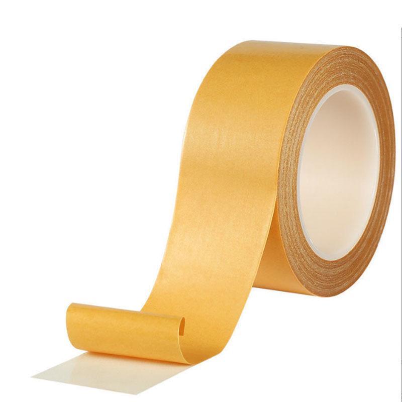 Высоковязкая двусторонняя тканевая лента для Праздника Весны, свадеб и фиксации ковров - Суперлипкая, Утолщенная, Бесследный клей-сетка. Promotion