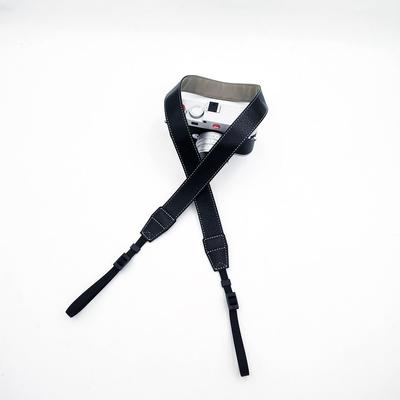 PU Leather Camera Shoulder Strap Retro Adjustable Micro Single Strap SLR Cameras Strap for Canon G7x Nikon Fujifilm Sony Zv-1