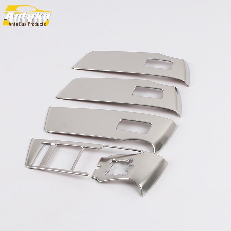 

19 Q3 Glass Lift Armrest Frame Panel Car Sticker Decoration Sequins