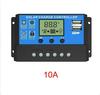 Solar Charge Controller 10A to 100A LCD Display Dual USB Auto Regulator for Solar Panel Battery System Charging
