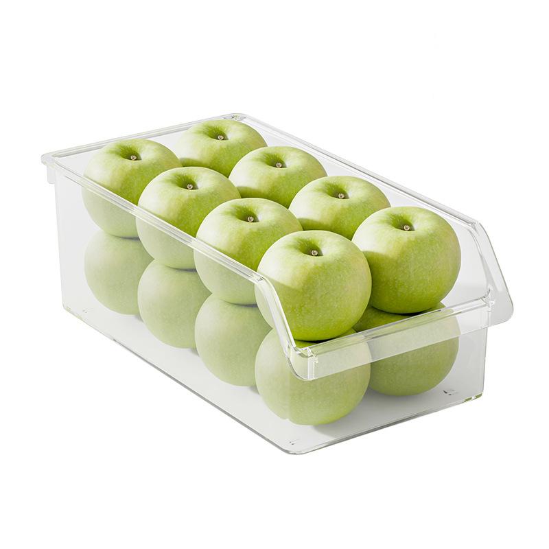 Kühlschrank Aufbewahrungsbox, Küche, Kunststoff, Transparent, Eier, Obst und Gemüse, Organisationsschubladen, Aufbewahrungsbox, Aufbewahrungsbox, Frischhaltebox