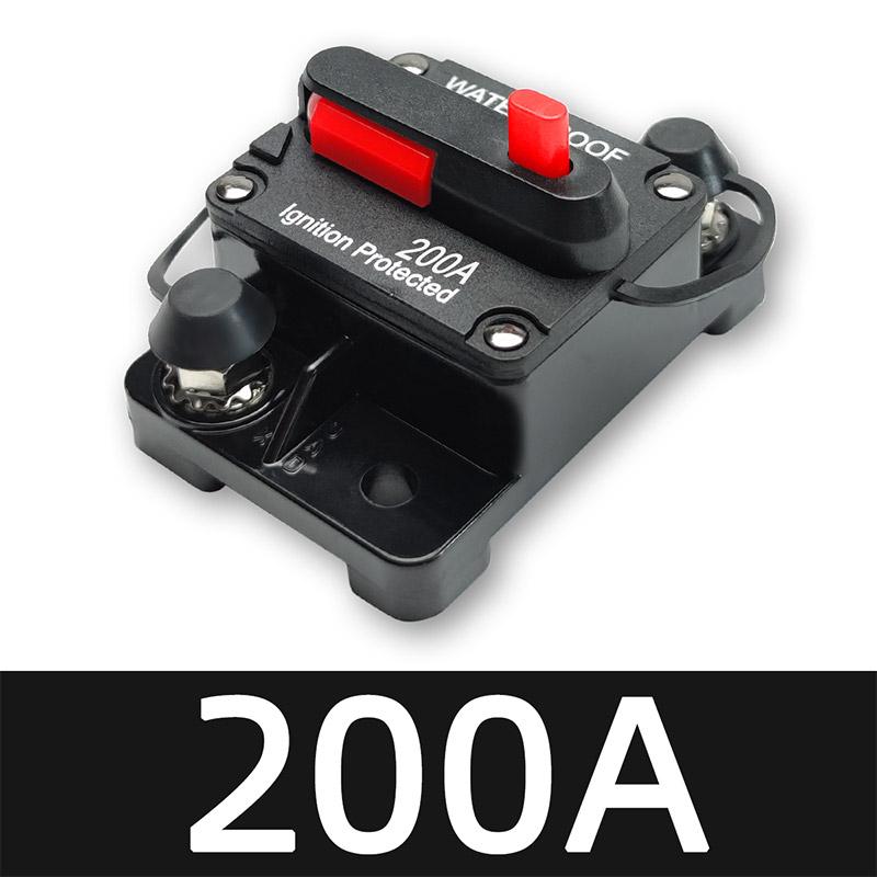 PINMOAP 20A-300A Circuit Breaker Reset Fuse Holder Protection Switch Circuit Protector Suitable For Automobiles Rvs Ships Fuses4
