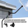 Weatherproof Pipe Adapter Stand For Internet Antennas 360 Degree Adjustable Mounting System For Fixed Wireless Terminals