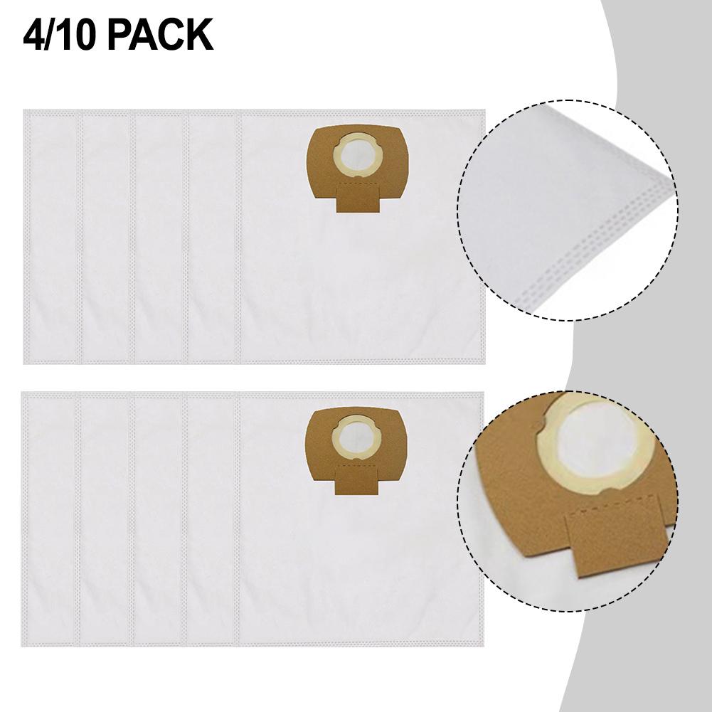 Ersatzfilterbeutel für Staubsauger VC2010L, Vliesstoff 4-lagige Staubaufnahme, Großpackung mit 4 Stück, Grau