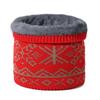 Plush Neck Scarves Thickened Lining Pullover Cap Fashion Sport Scarf