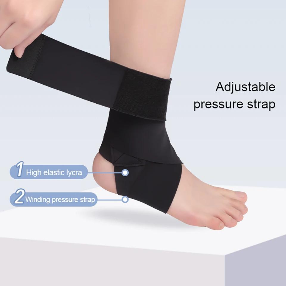 1Pcs Ultrathin High-Elastic Ankle Wraps Support For Men Women Kids Adjustable Compression Sleeves For Sports