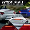 LED 3rd Third Brake Stop Lamp Light Red Lens For BMW Z4 E85 2002-2008 2007 2006