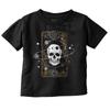 Goth Celestial Skull Solar System Tarot Card Toddler Boy Girl Youth T Shirt Tee