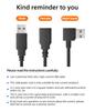 Single-Head Connector PVC Jacketed 3A Fast Charging Bare-End Wiring USB Plug 2-Core Power Cord and 4-Core Data Cable