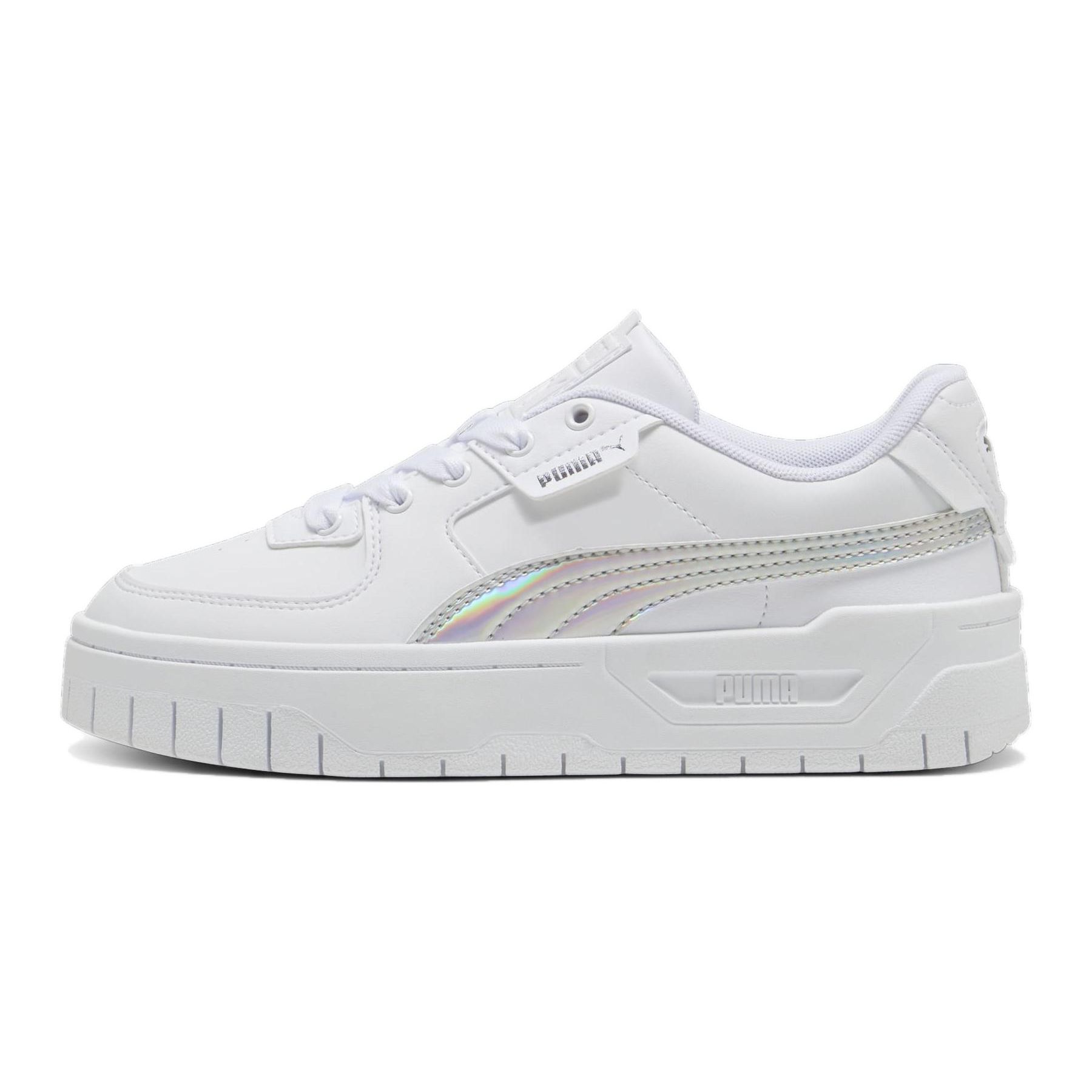 

Puma Cali Dream Big Kid Iridescent - Silver Kids Sneakers White 396624-01 39