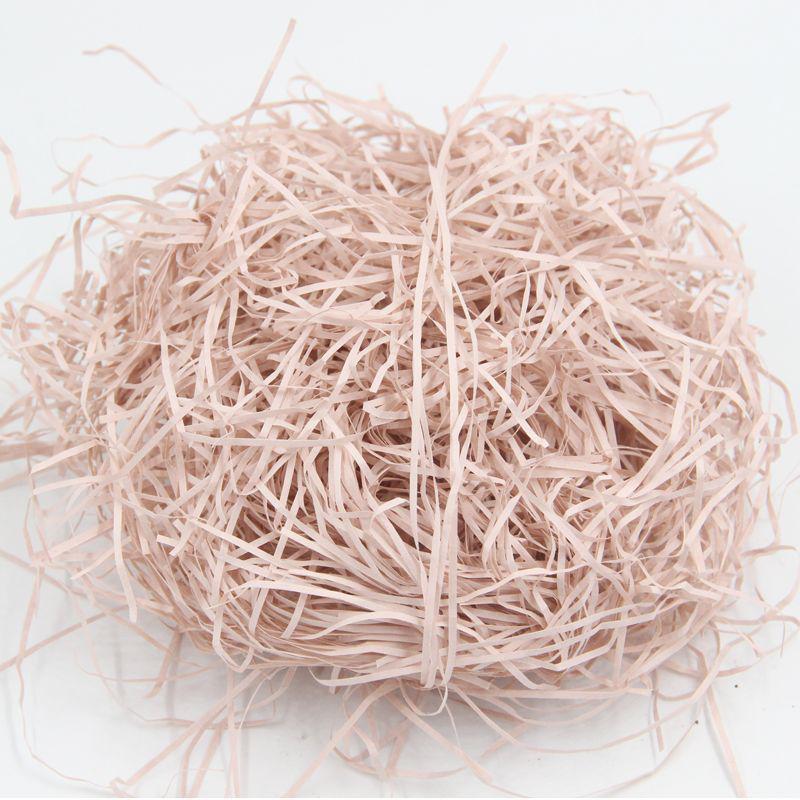 Multicolor Thick Paper Raffia Grass for Gift Box Packaging - Shockproof Material In Stock