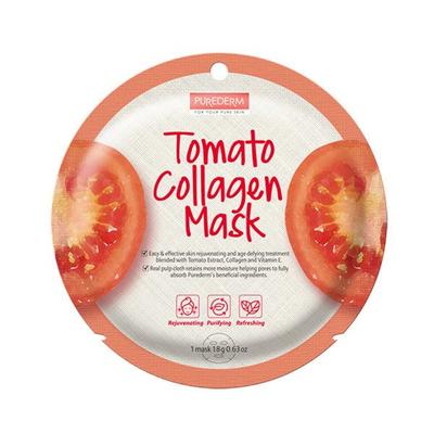 Purederm Collagen Mask Sheet Face Mask Tomato 18G