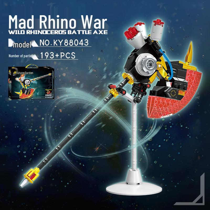 KaiZhi Luminous Battle Axe Building Blocks - Educational Toy for Kids
