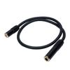 Plug and Play Stereo Sound Cable 6.35mm 1/4in Female to 3.5mm 1/8in Female  Guitar Equipment