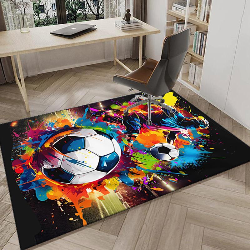 Baseball Fire Power Carpet, Chair Rug,Rug for Office Bedroom Living Rooms, Doormat Decor Fan Gift Christmas Gift