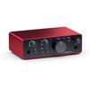 Focusrite Scarlett Solo 4th Generation USB Audio Interface for Guitarists, Vocalists, and Produce...