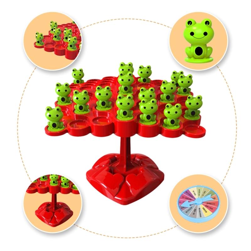Math Game Frog Balance Counting Toy for Boys & Girls Educational Toy Children Gift Home School STEM Learning