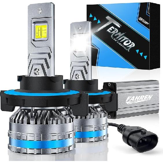 FAHREN H11 Fog Bulbs, Upgraded 120W 40000LM H8/H9 Bright Lighting Bulb, 6500K Cool White IP68 Waterproof,Quick Installation, Pack of 2