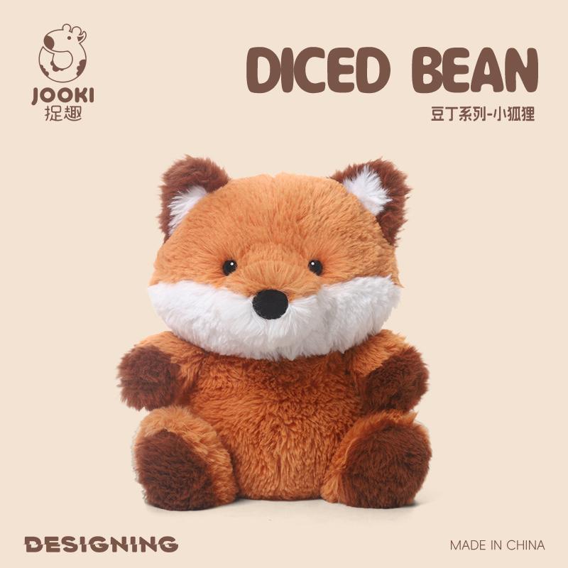 Soft Lovely Fox Plush Toy Stuffed Animal Pillow for Kids Baby Girls Boys Sleep Accompany Anime Gift for Back to School Birthday