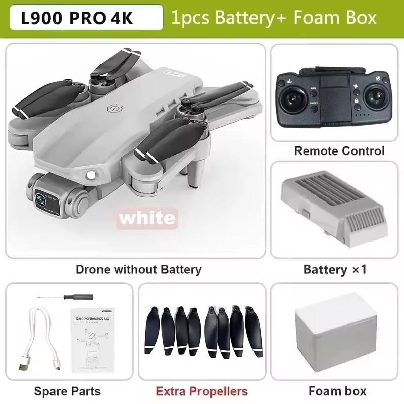 LYZRC L900 Pro SE MAX Drone 4K Professional Dual HD Camera GPS 5G WIFI 360° Obstacle Avoidance Brushless Motor Rc FPV Quadcopter