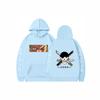 2026 Animation ONE PIECE Sauron Printed Loose Hoodie Autumn Men's and Women's Fleece Hooded Sweater New
