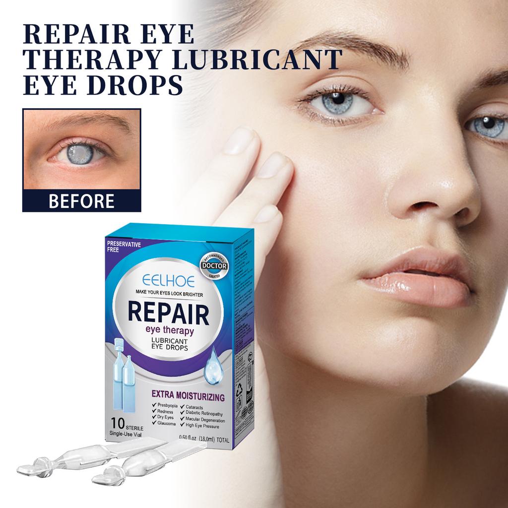 EELHOE Eye Care Solution Gentle Moisturizing Refreshing Revitalizing Daily Convenient Eye Lotion 15ml