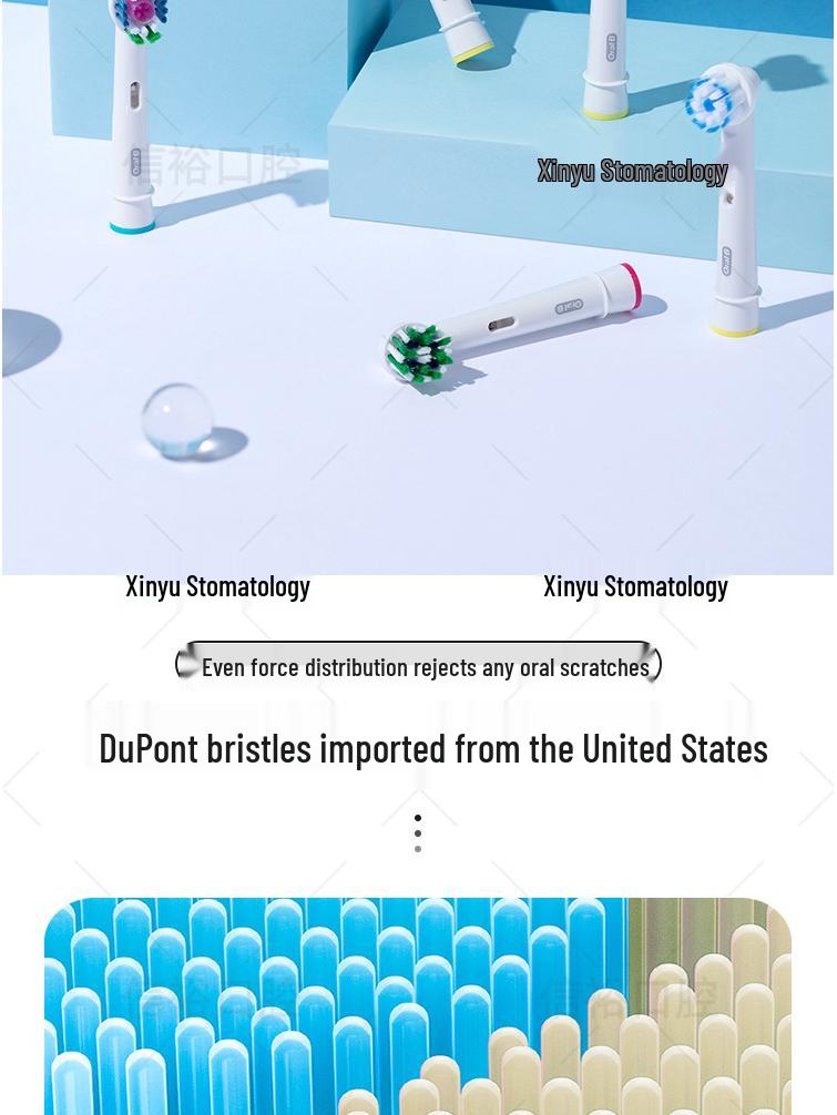 Oral-B EB20 Universal Elektrische Zahnbürsten-Ersatzkopf - Tägliche Reinigung
