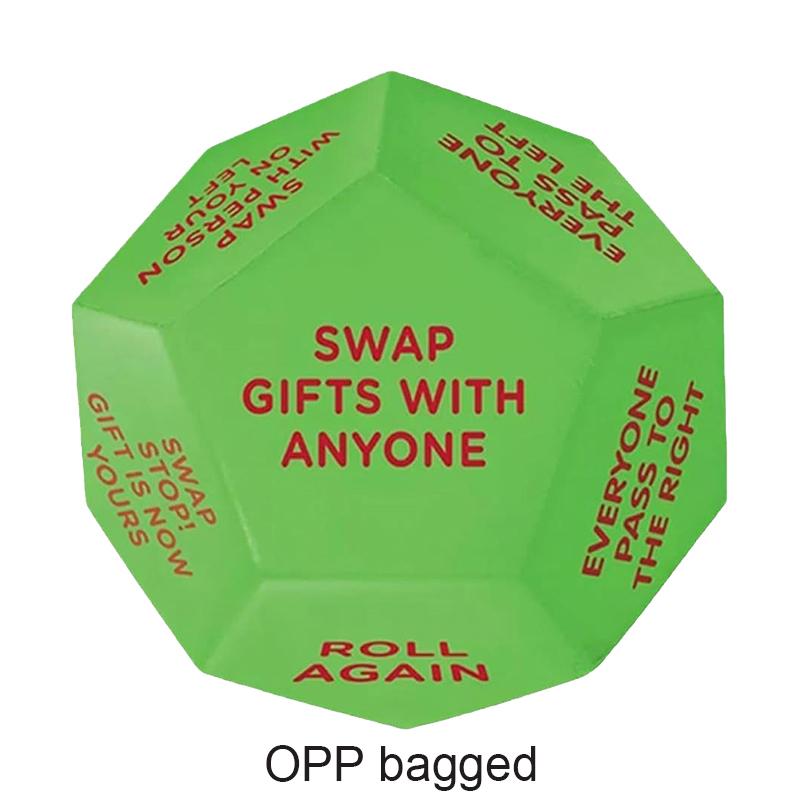 

Игра в кости для обмена рождественскими подарками, креативные веселые рождественские подарки, фестивали, вечеринки, игры, подходящие для друзей, семейная рождественская игра