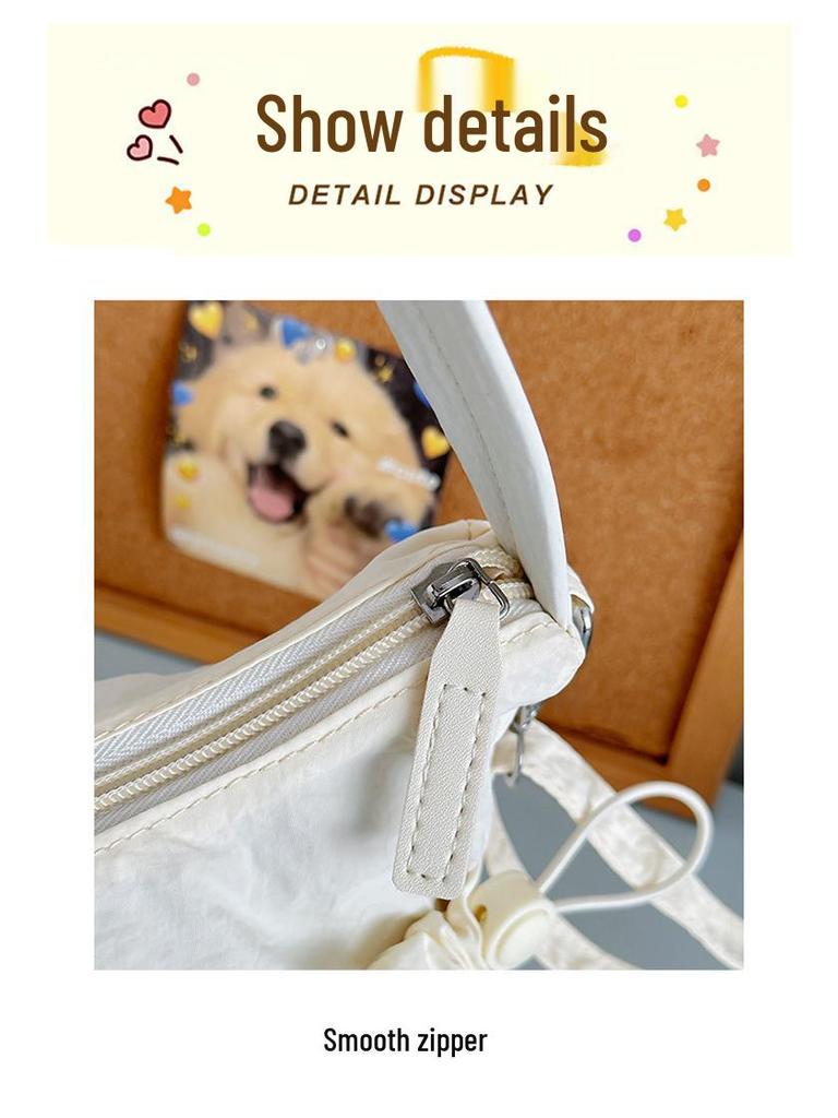 Niche Dumpling Bag: Stylish, High-Quality Casual Crossbody with Girly Design