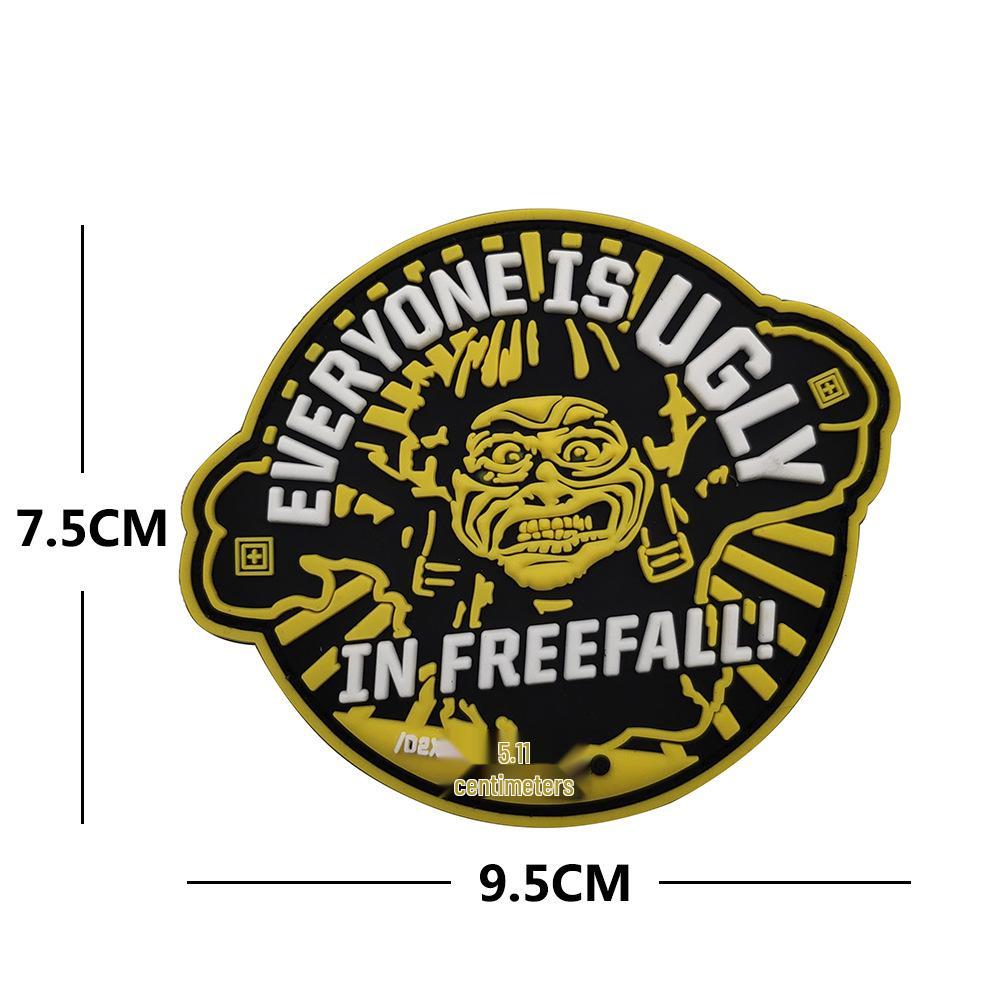 3d Armband Rubber Velcro Tactical Patch