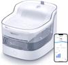 PETGUGU Smart Automatic Pet Water Dispenser for Cats with 2L Large Quiet Water for Cats and Small To Medium Dogs App, Capacity, 8-Layer Filter,