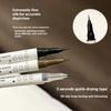 3 Colors Cute Bear Waterproof Long-Wearing Liquid Eyeliner Makeup Smudge-Proof Quick-Drying Formula for Sensitive Eyes Cosmetics