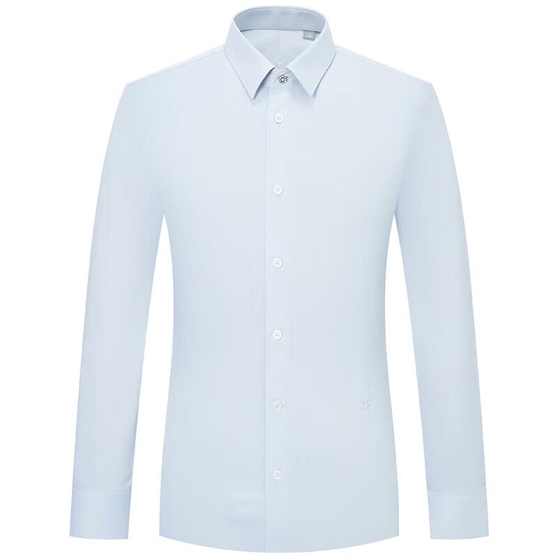 Baoxiniao Men's Solid Business Formal Shirt