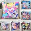 COOL M-Mugendai MewType BanG Dream!   Pillow Case Pattern Printed Pillowcase For Living Room Sofa Cushion Cover