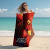 Personalized Spider-Man Comic Artwork Beach Towel Microfiber Beach Towel Thin Absorbent for Beach Swimming Yoga Bath Sports. 0910402