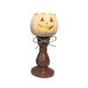 Halloween-Kürbislampe im Vintage-Stil Antike Ausführung Teelichthalter Lampe Herbst-Heimdekoration