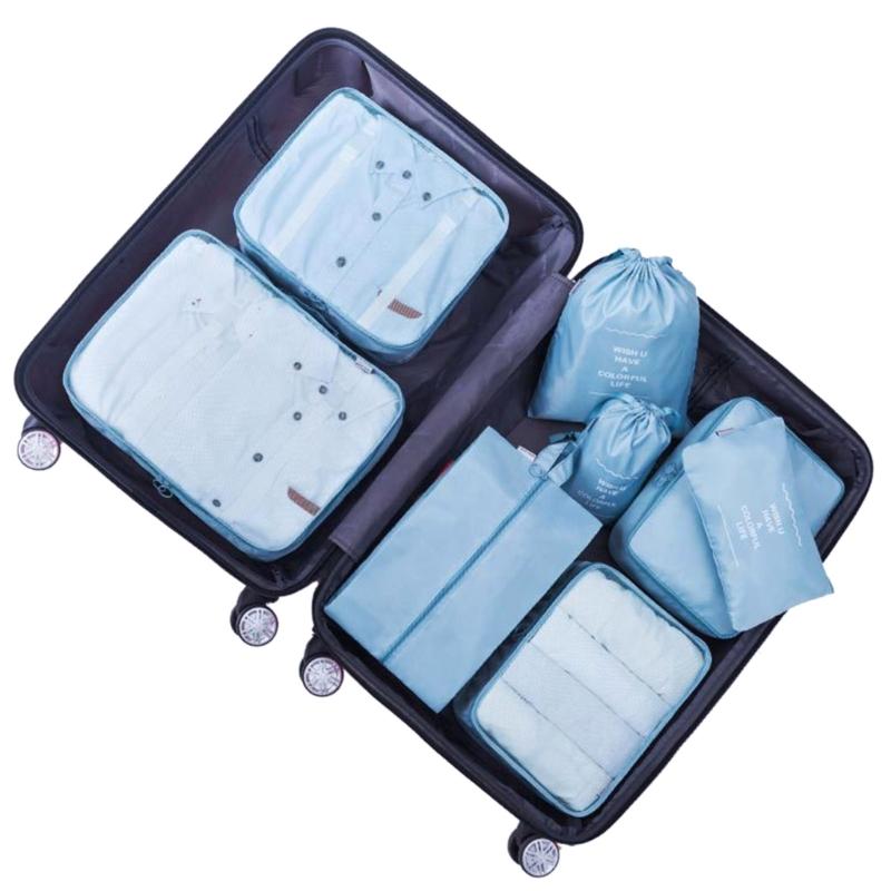 Packing Cubes for Suitcases 10Pcs Luggage Organizers Bags for Travel Waterproof Packing Cube Storage Bags for Suitcases