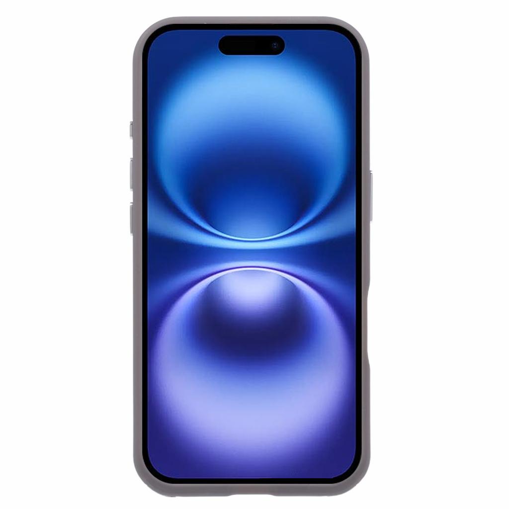 For iPhone 16 Case TPU+PC Crystal Clear Back Cover with Lanyard Holes