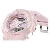 CASIO 200m waterproof Quartz resin strap women's watch pink dial GMA-S110ST-4A