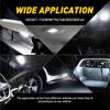 AUXITO 10x T10 W5W Led Super Bright 6000K Car Interior Bulb Trunk Dome Reading Map Light for ix20 Hyundai i30 Tuscon Accent Roof