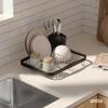 Umbra Sinkin Dish Rack, Smoke/Nickel
