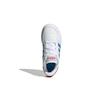 adidas Neo Breaknet Synthetic Leather Abrasion Resistant Abrasion Resistant Low Top Skateboard Shoes White Blue Kids' GW2890