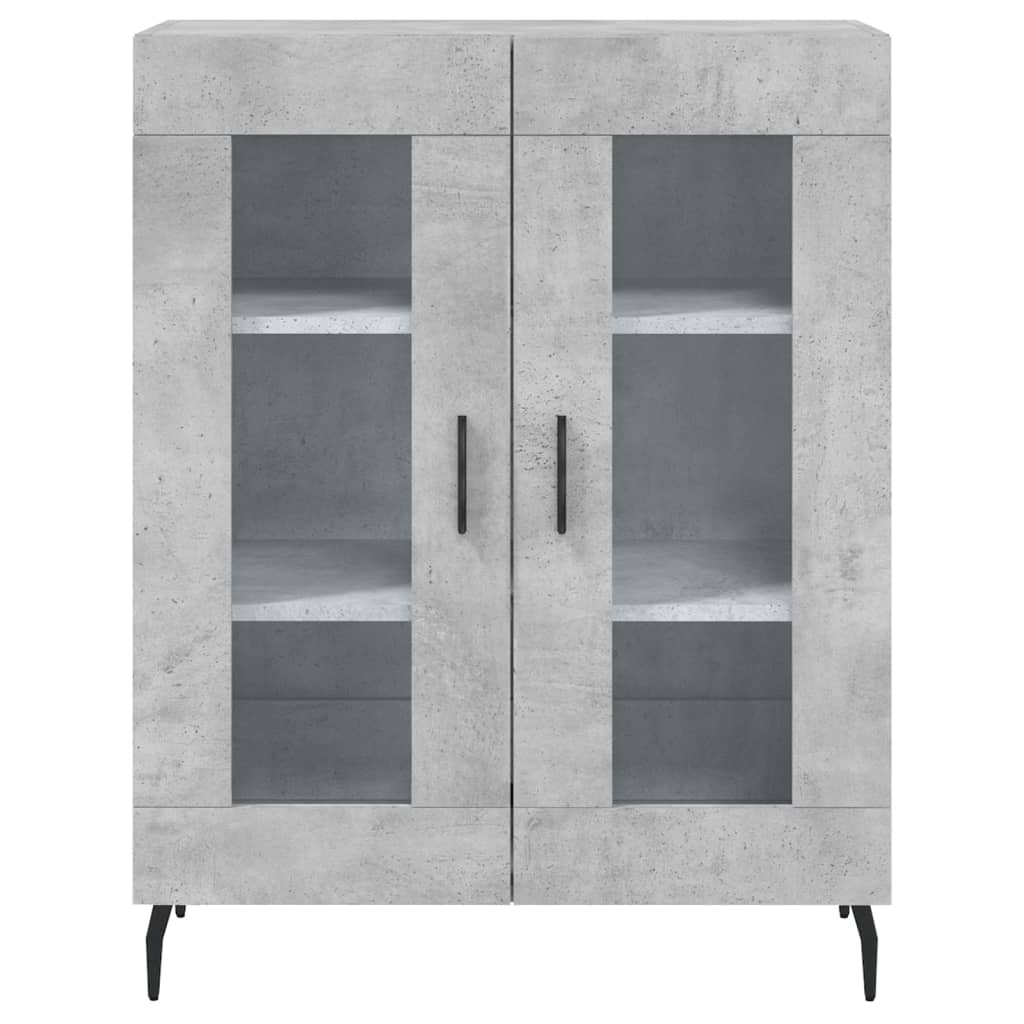 Highboard Concrete Gray 69.5 x 34 x 180 cm Particleboard