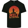 MILF Fishing Funny Fisherman Fathers Day Kids T-Shirt Childrens