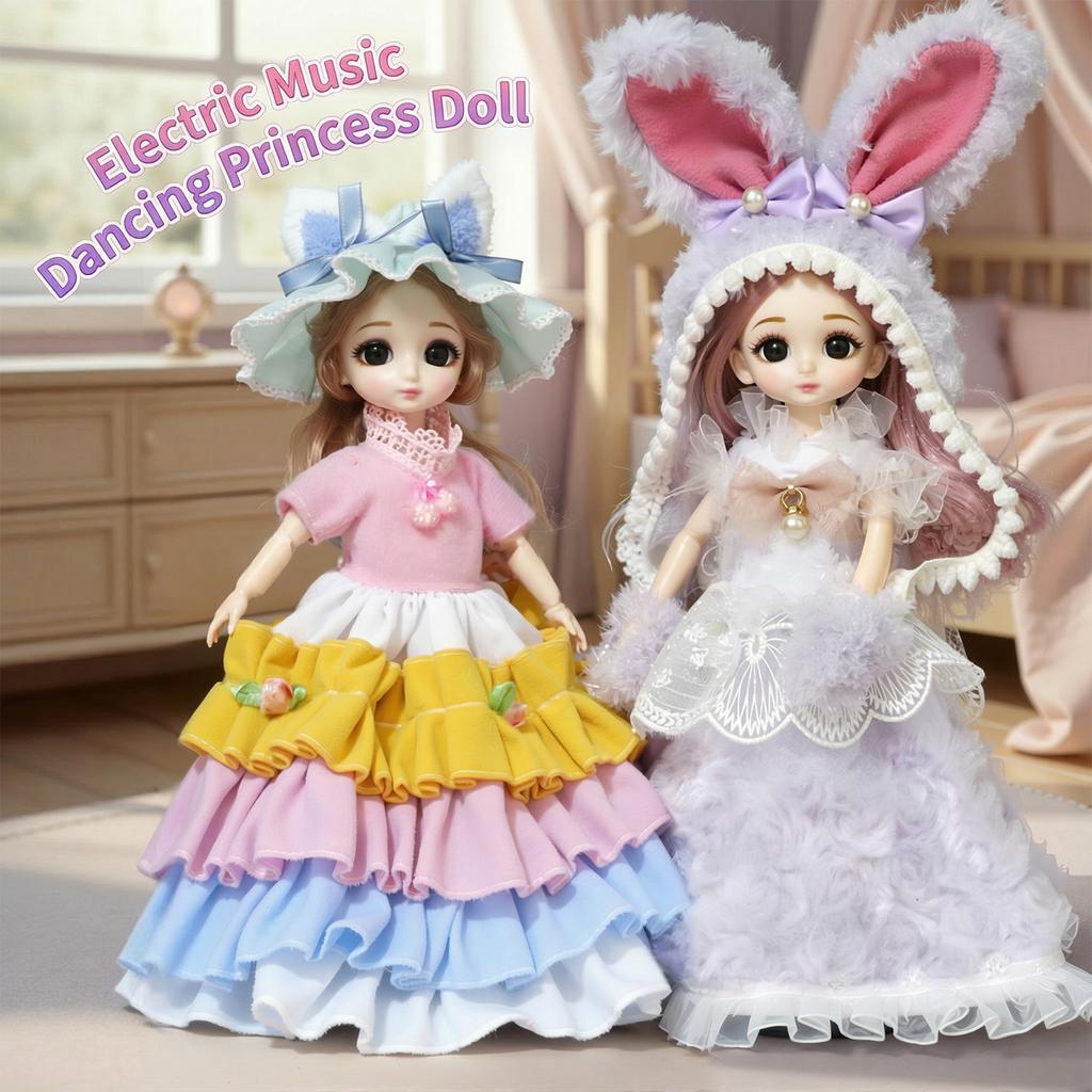 Electric Dancing Angel Doll Fashion Wedding Dress Princess Music Singing With Led Light For Girls And Kids Birthday Gift