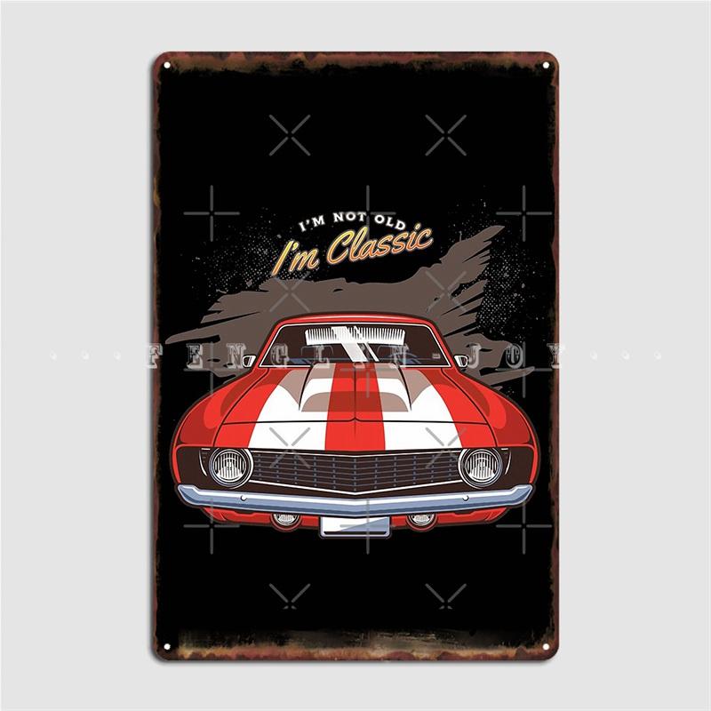 

Ретро винтажный постер с автомобилем, металлическая табличка, постер для клуба, дома, дома, жестяная вывеска, постер