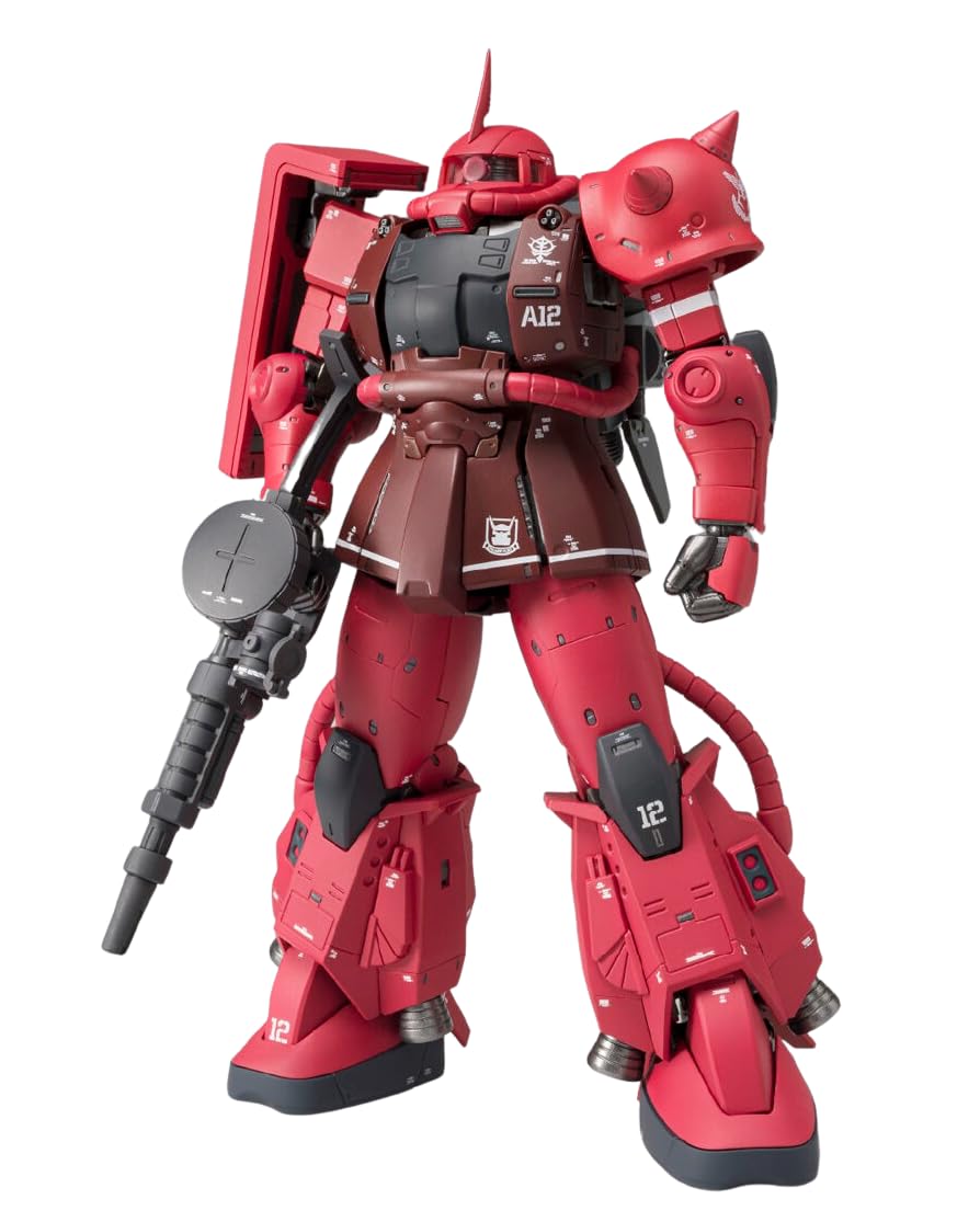 GUNDAM FIX FIGURATION METAL COMPOSITE MS-06R-1A Заку II с высокой мобильностью, кастомный для Чара, окрашенная фигурка
