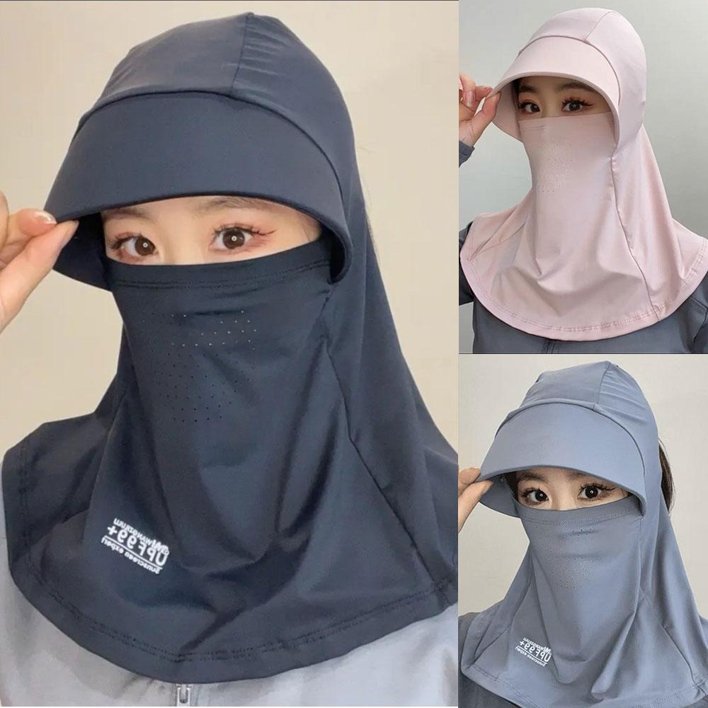 Women in Summer Sunscreen Hat Neck Protection Face Protection Cycling Sun Hat UV Protection