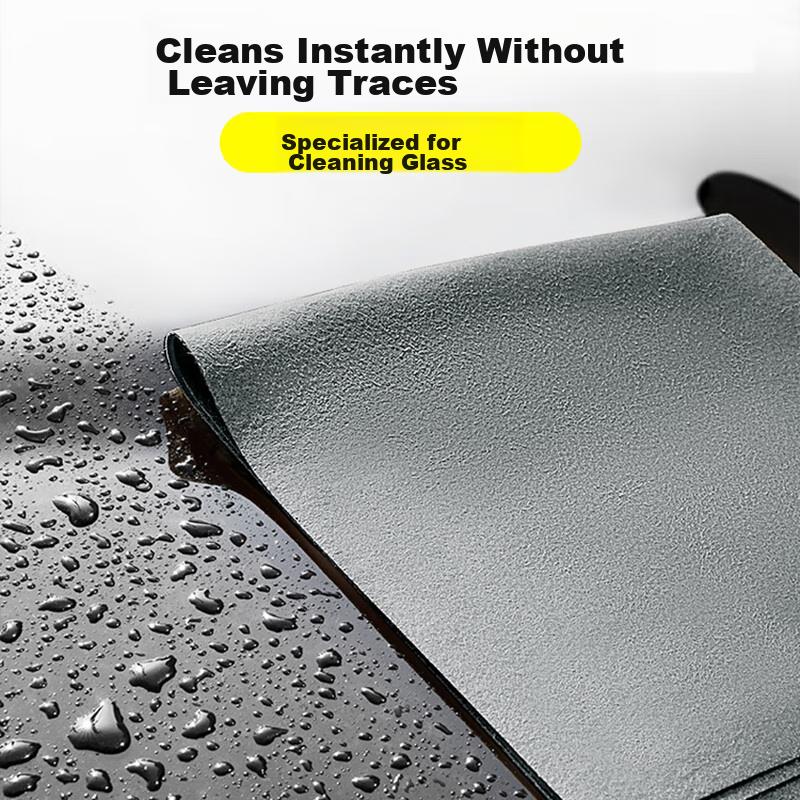 Yagao Cleaning Cloth, 30*30CM, Pack of 3, for Glass Cleaning, Absorbent Towel, Low Lint, Streak-Free, Water Stamp Removal Tool, Magic Cloth