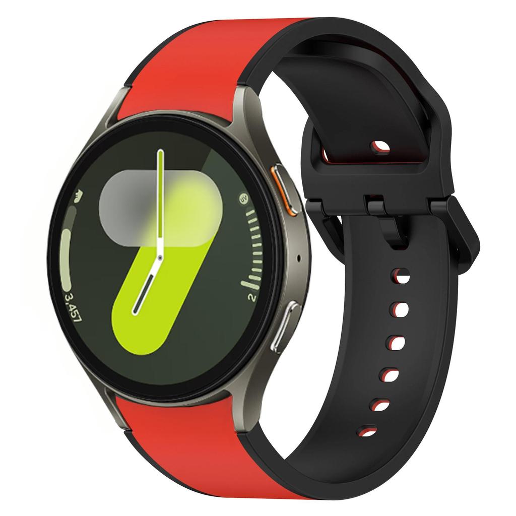 No Gap Silicone Band for Samsung Galaxy Watch 7 6 5 4 5Pro 44mm 40mm 45mm Soft Bracelet Galaxy Watch 6/4 Classic 43mm 47mm Strap